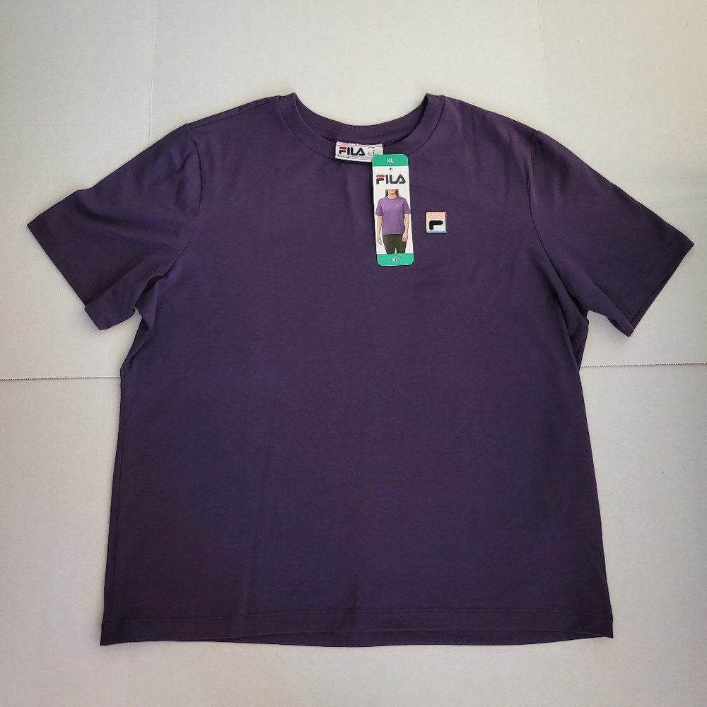 NWT Fila Women's Short Sleeve Crew Neck Jersey Tee